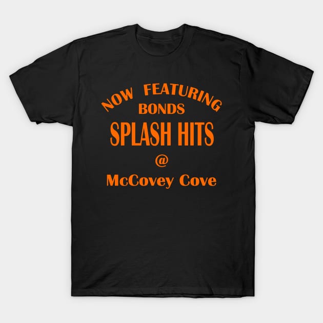 Barry Bonds Splash Hits T-Shirt by Pastime Pros